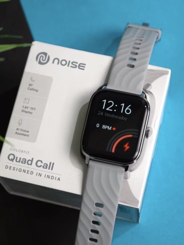 Noise Quad call 1.81 Inches display SmartWatch Specs